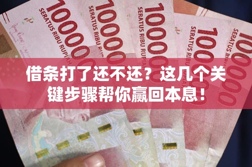 北京借条打了还不还？这几个关键步骤帮你赢回本息！