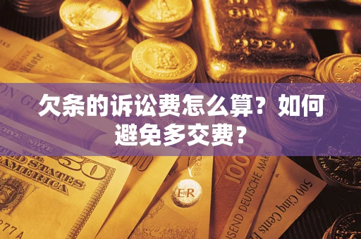 北京欠条的诉讼费怎么算？如何避免多交费？